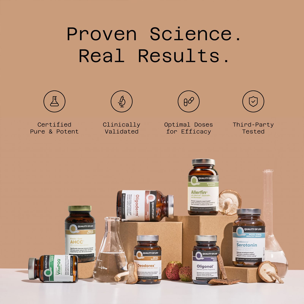 Quality of Life, Serenelle®, 60 растительных капсул
