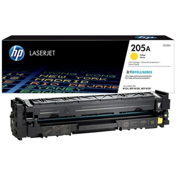 Картридж HP 205A (CF532A) для M154/M181 желтый (0.9K)