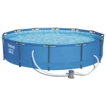 Бассейн каркасный Steel Pro MAX 366*76 см + фильтр-насос 1249 л/ч (I) Bestway (56416)
