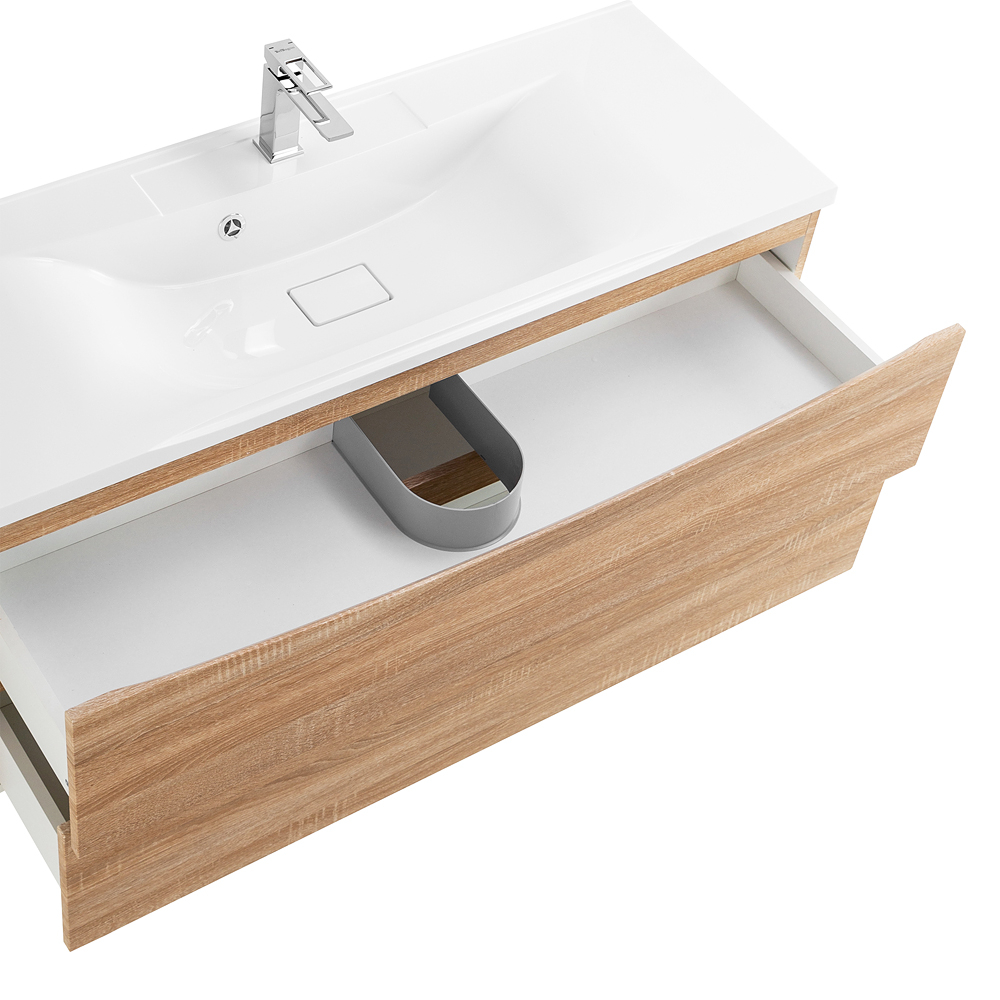 Тумба подвесная с раковиной BelBagno MARINO-1200-2C-SO-WO-P