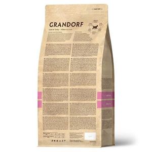 Сухой корм Grandorf CAT Lamb&Turkey KITTEN для котят, ягнёнок с индейкой