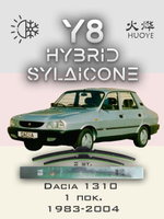 Щетки стеклоочистителя HUOYE Y8 400/400 мм на Dacia 1310 | Hook/J-Hook