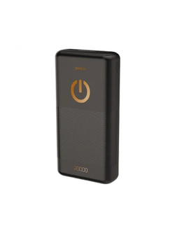 Perfeo Powerbank 20000 mah + Micro usb /In Micro usb /Out USB 1 А, 2.1A/ Black (PF_B4298)