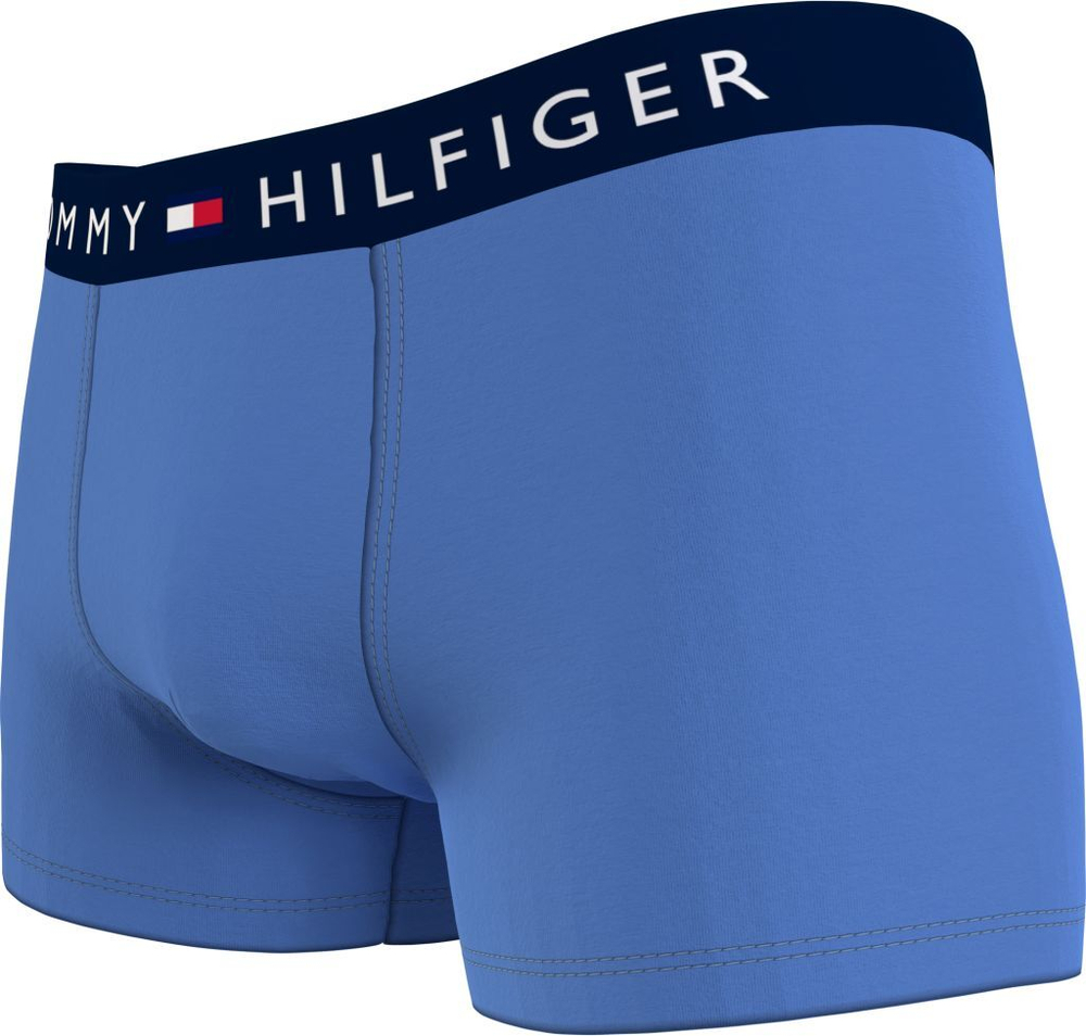 Мужские спортивные боксеры Tommy Hilfiger Trunk MF 1P - peri blue
