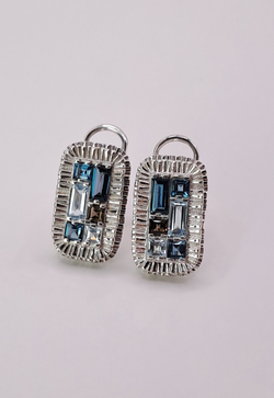 Серьги из серебра