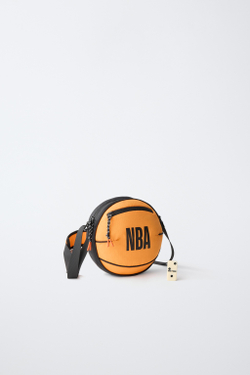 ZARA СУМКА NBA В ФОРМЕ МЯЧА – MULTI TEAMS, ОРАНЖЕВЫЙ