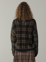 Женский Кардиган Terri Plaid Fluffy