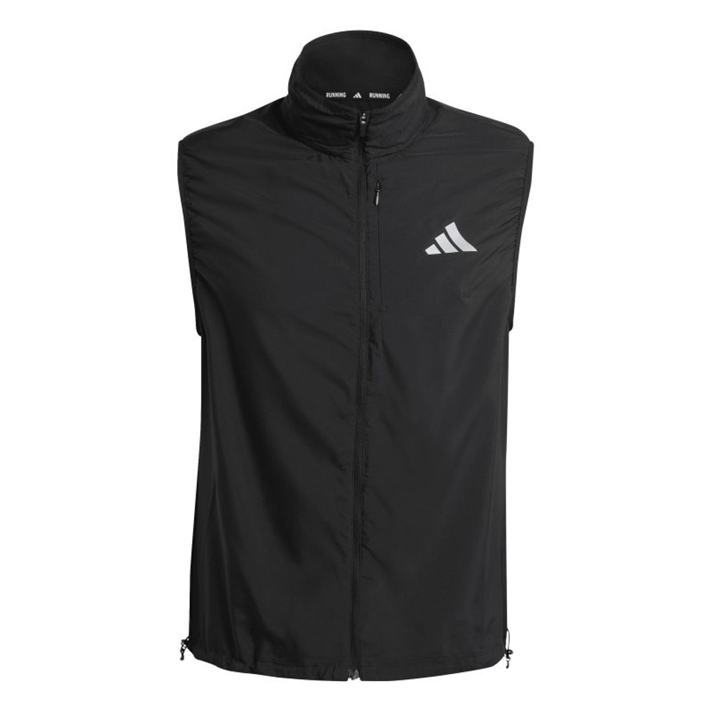 Мужская теннисная жилетка Adidas Running Essentials - black