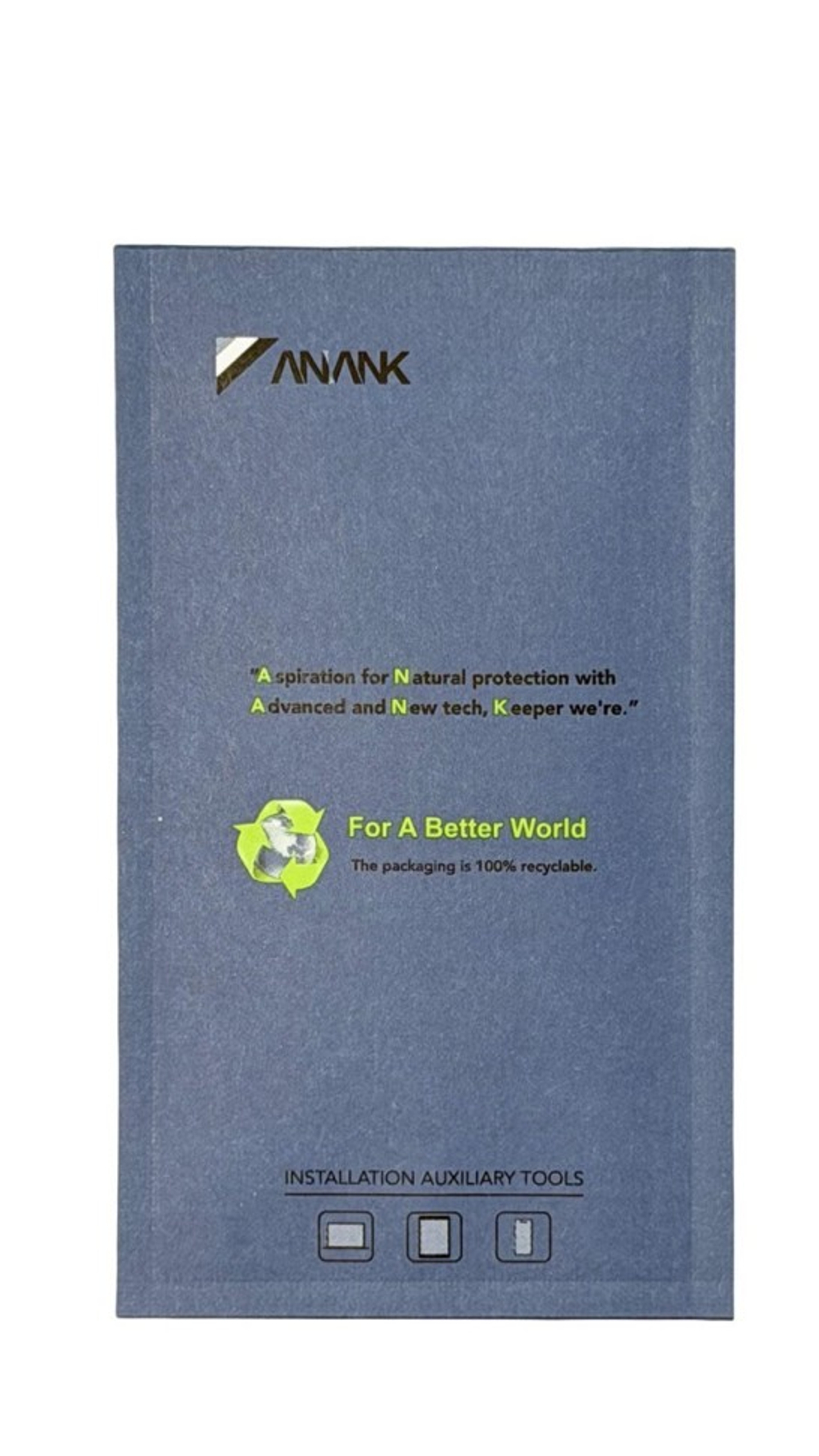 Защитное стекло i-Phone 17 Pro 6.3" Anank 2.5D Full Glass Treatment черное