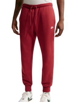 Теннисные брюки Nike Club Jogger - team crimson/white
