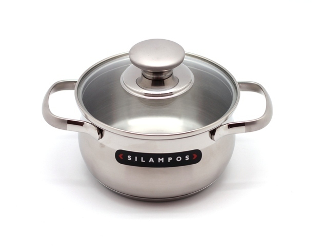 Кастрюля 1.1 л 14см Silampos Роял Сатин