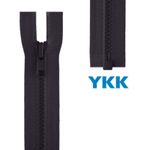 Молния трактор YKK Т3 (3 мм) 1 зам., разъем., 55 см, цв. 867 т.т.фиолетовый, уп.10 шт