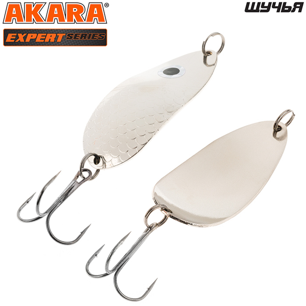 Блесна колебалка Akara Expert Щучья 65 мм 15 гр. SIL с глазом
