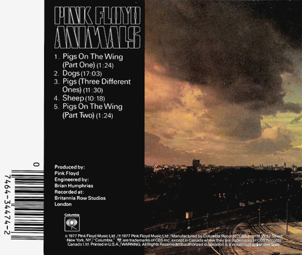Pink Floyd / Animals (CD)