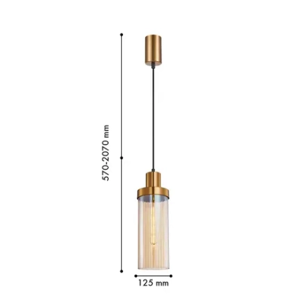 Подвес Hatt 4362-1P, 1*E27*40W. ТМ F-Promo