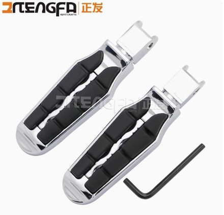 Подножки водительские Honda VTX1300/1800 Shadow VT750/1100 Aero Shadow 400 Хром