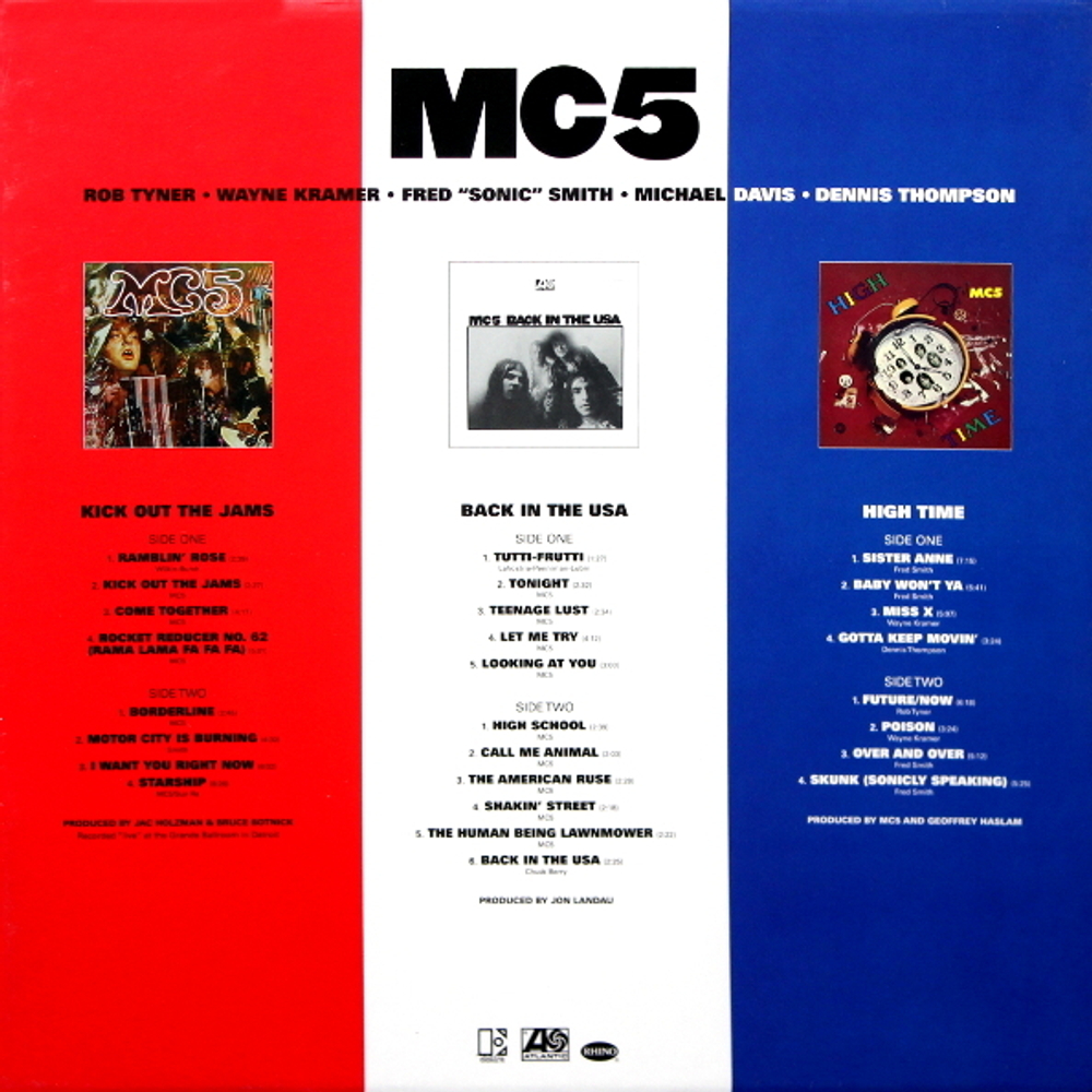 MC5 / Total Assault (Coloured Vinyl)(3LP)