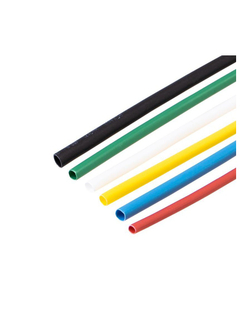 Набор трубок термоусадочных №4 SMALL TUBE ТУТ нг (уп.20шт по 10см) Rexant 29-0104