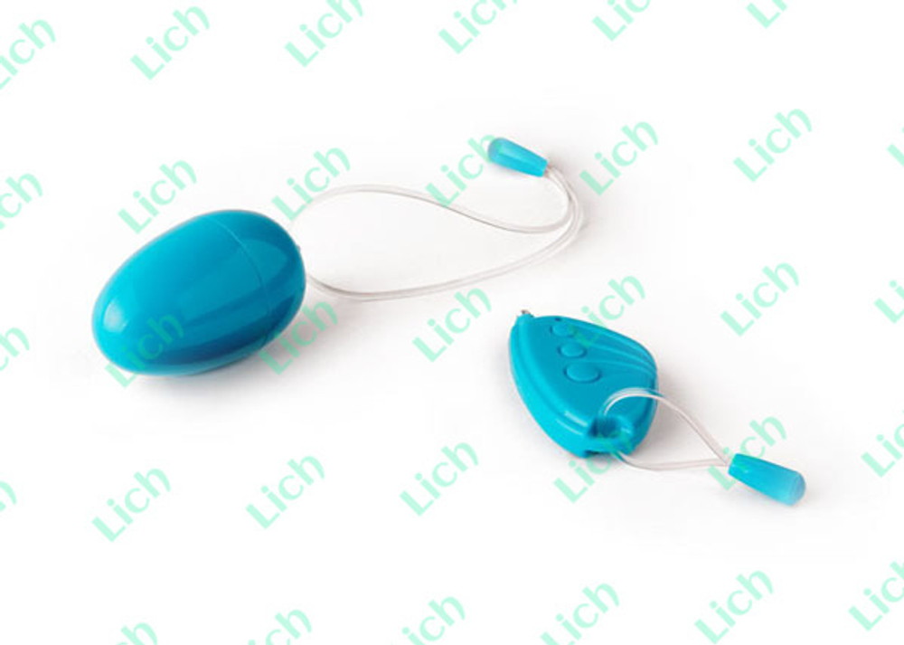 Голубое виброяйцо Dew Drop, 5.7 см