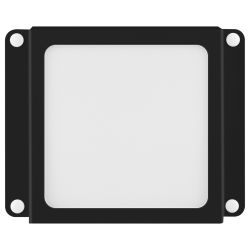 Светильник светодиодный ЭРА DVO21-06-O-4K80-5-B 6Вт 4000K 460Лм Домино черный грильято 100х100 Опал | Офисные Светильники Россия