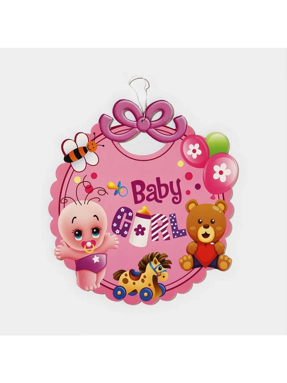 Подвеска на стену "Baby Girl" 28,5х24,5 см