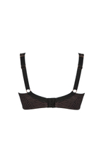 Черный бюстгальтер с мягкой plus size чашкой Celeste (Размер: 75J) (Цвет: черный)