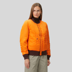 Бомбер Alpha Industries MA-1 W Cocoa (Бордово-коричневый)