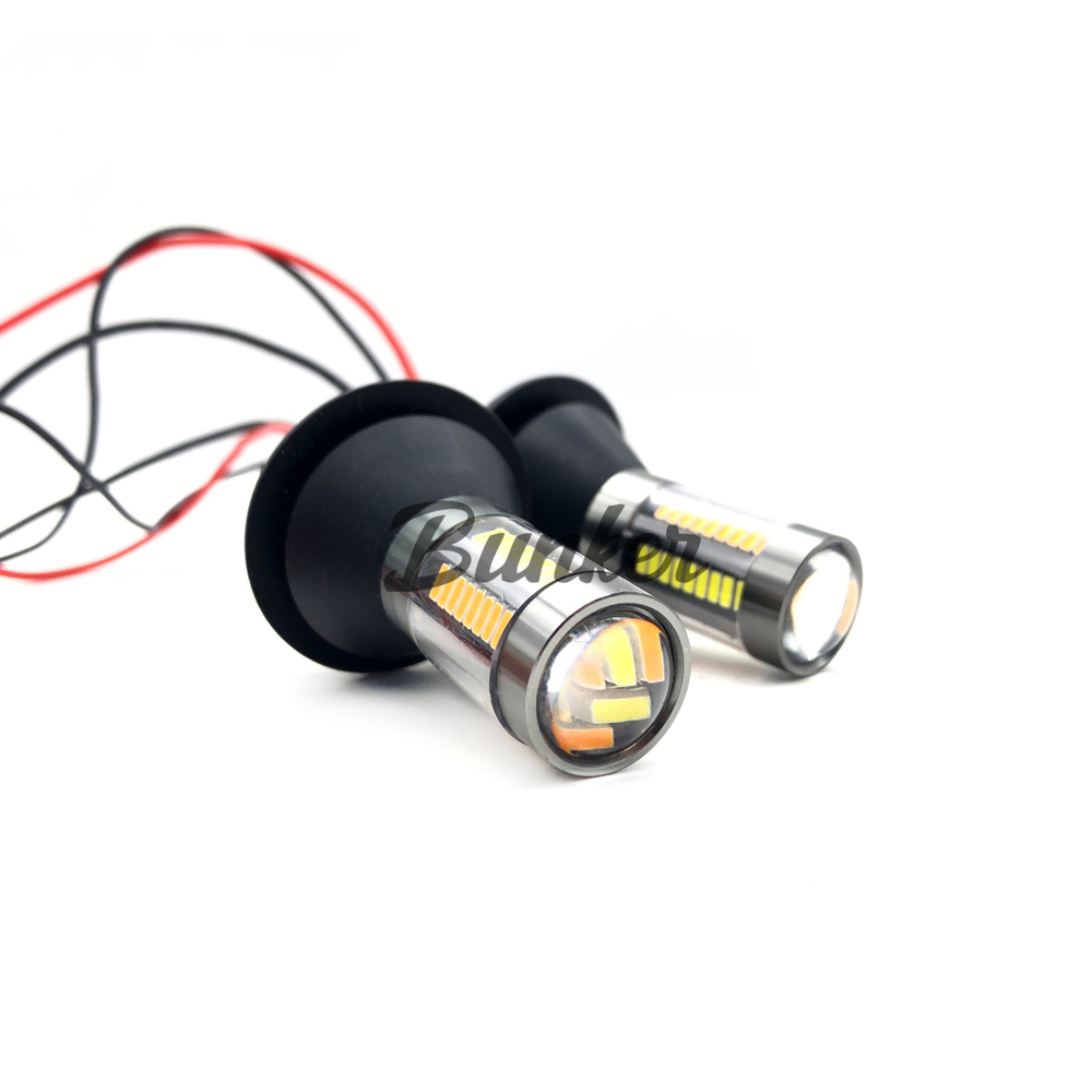 LED ДХО+Поворотник LK 66 SMD (1156) P21W,12V