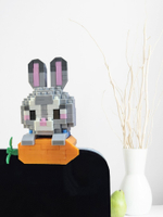 Конструктор 3D Bricks Заяц морковь 14+ (212д)