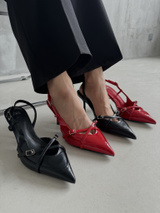 Туфли красные Zara