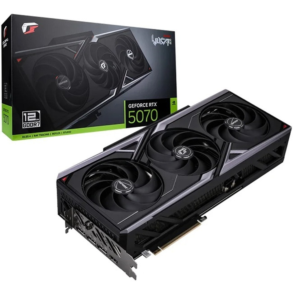 Видеокарта Colorful GeForce RTX 5070 Vulcan OC 12GB-V 12GB (RTX 5070 VULCAN OC 12GB-V)