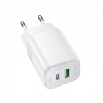 Зарядное устройство Borofone BAS83A PD20W+QC3.0 (white)