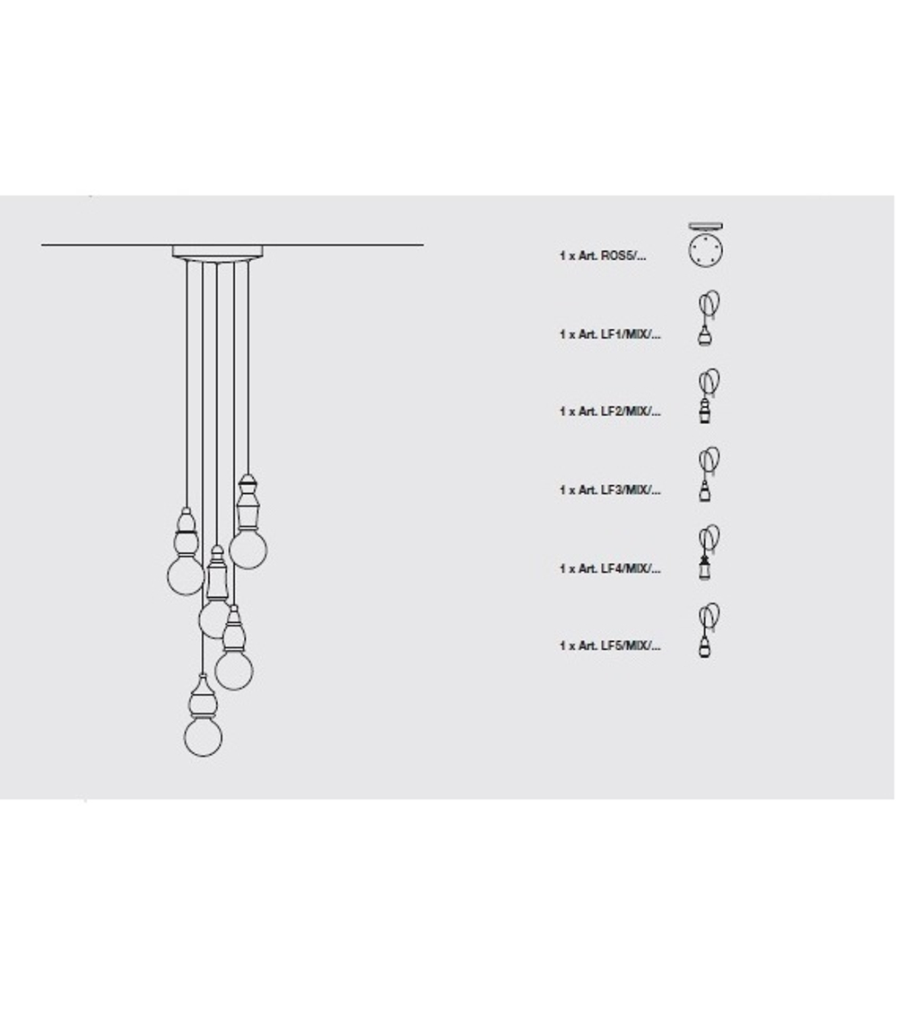 Fate round multiple canopy (White)