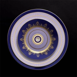 Wedgwood Блюдце для чашки эспрессо Wedgwood Prestige Anthemion Blue 11,5 см (без чашки) EAN 091574131436