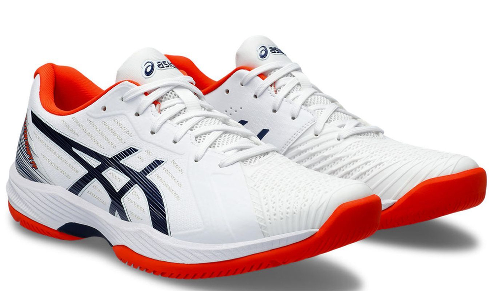 Мужские кроссовки теннисные Asics Solution Swift FF - белый