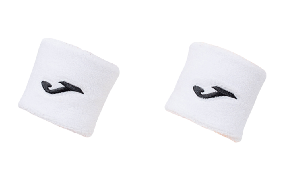 Напульсник теннисный Joma Wristbands 2P - белый
