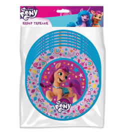 Тарелки бумажные ND Play My Little Pony-4, 6 шт