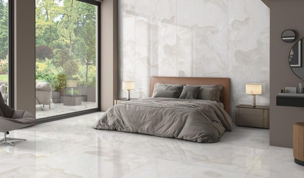 Ennface Slab Carrara Bianco Matt 120x280