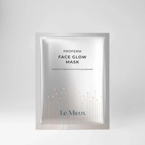 Маска с ферментами для лица придающее сияние | Le Mieux PROFERM FACE GLOW MASK, 4шт
