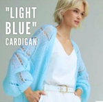 Видео мастер-класс по вязанию кардигана спицами "Light Blue"