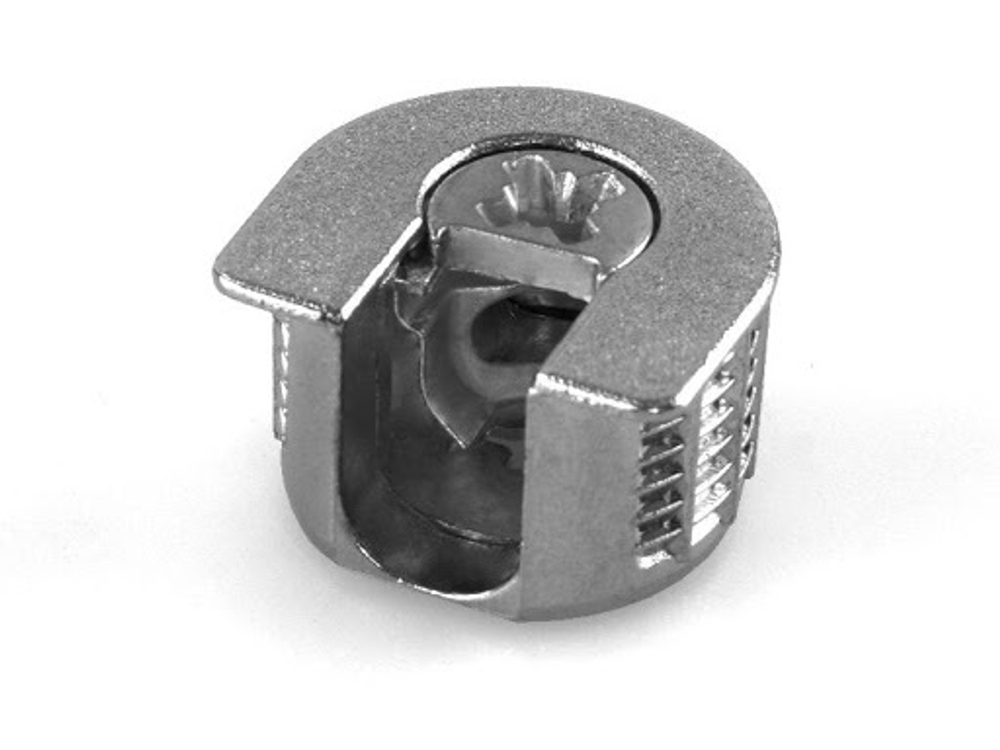 Стяжка-экцентриковая VB 35 D/16, цинк, Hettich — купить в Якутске | Все для мебели