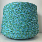 LEOPARD - NEW MILL; 80% меринос, 20% п/а; 250м/100гр; col. 316315, скрутка из нитей сиреневого, лазурного и зелёного цвета; S503