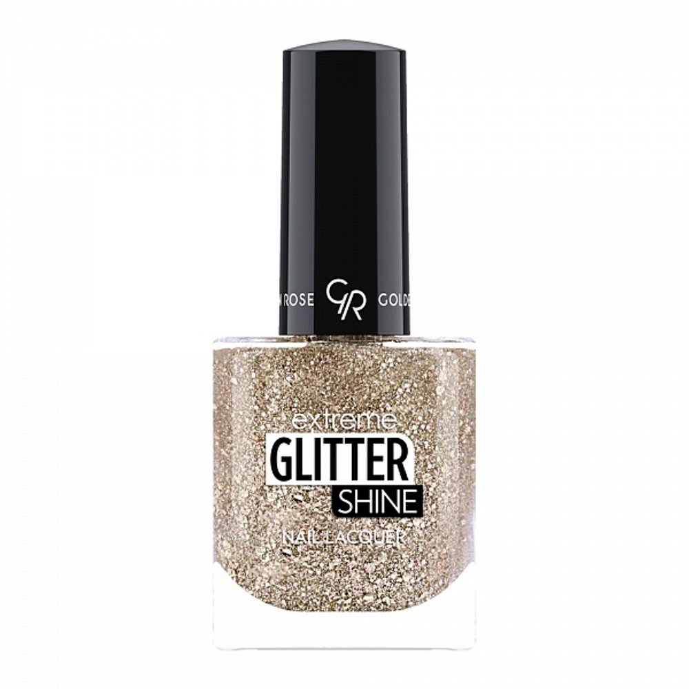 Лак-гель для ногтей GR Extreme Gel Shine Nail Lacquer Glitter