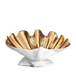 Чаша L'Objet Neptune White Gold (37 x 27 см)