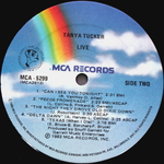 Tanya Tucker / Live (LP)