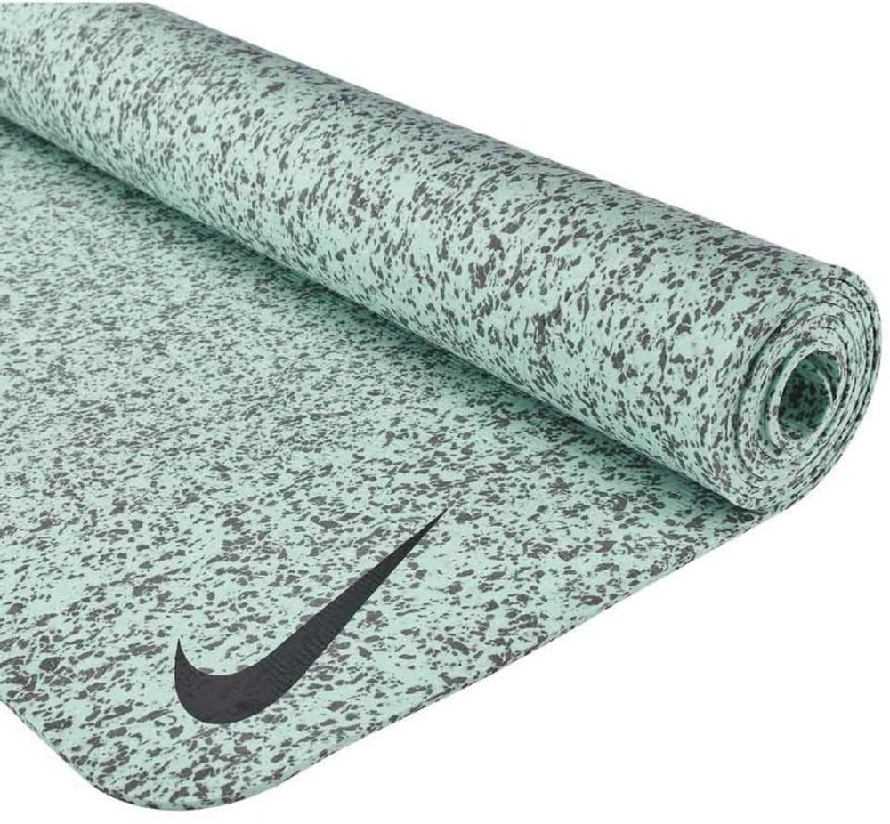 Mata do cwiczen Nike Flow Yoga Mat 4mm - mint foam/ash green