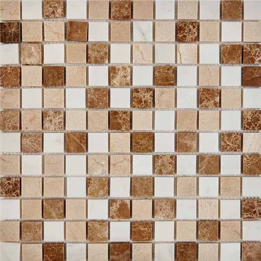 Мозаика PIX278 из мрамора (23x23)