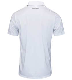 Мужское теннисное поло Head Club 22 Tech Polo Shirt M - white