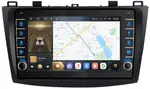 Магнитола для Mazda 3, Axela 2009-2013 - Kuberg OL-9507 (кнопки и крутилки), Android 12, Быстрая, CarPlay, 4G SIM-слот