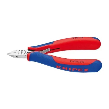 Кусачки боковые для электроники 115 мм Knipex 77 72 115